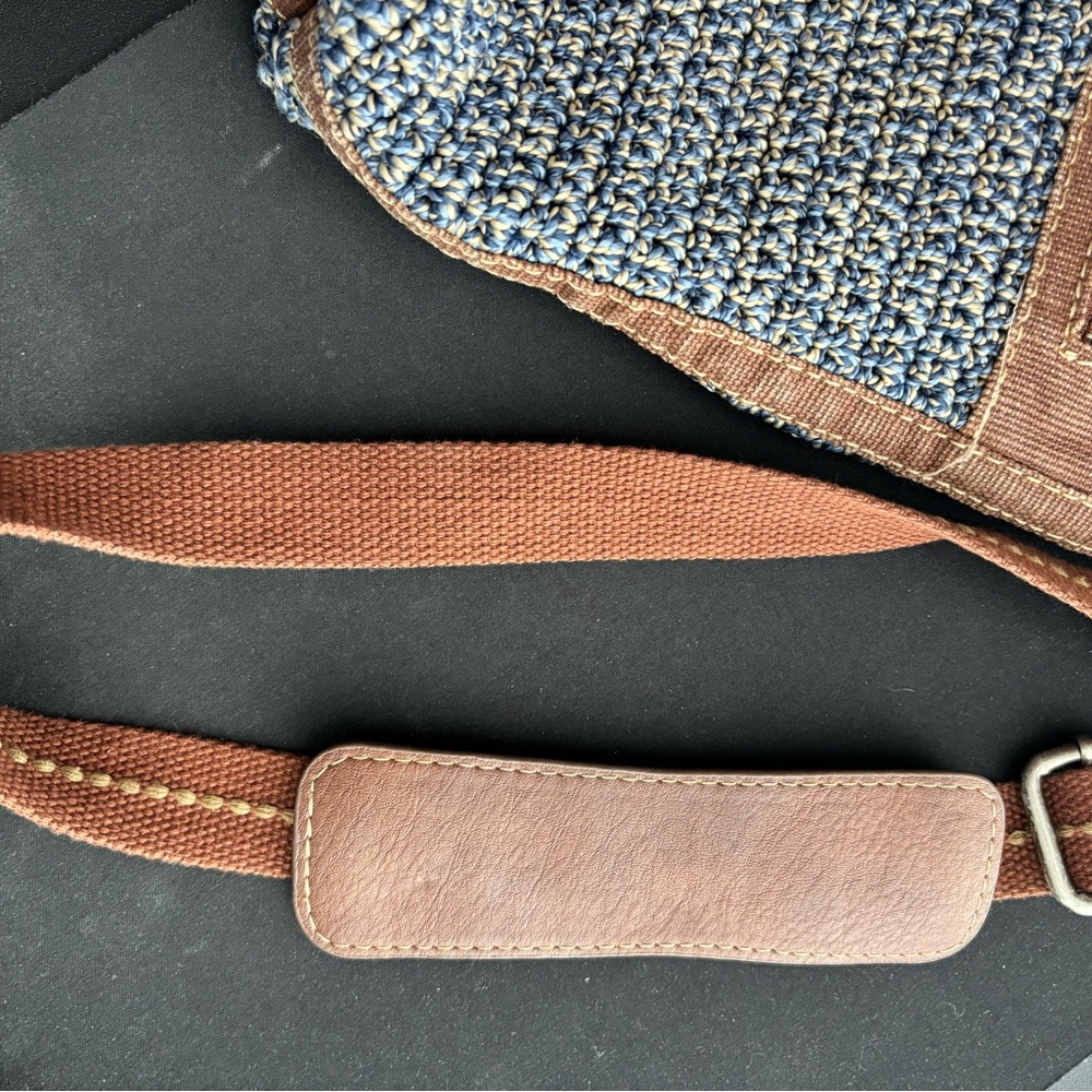 The Sak Brown and Blue Crossbody Bag - Picture 6 of 9